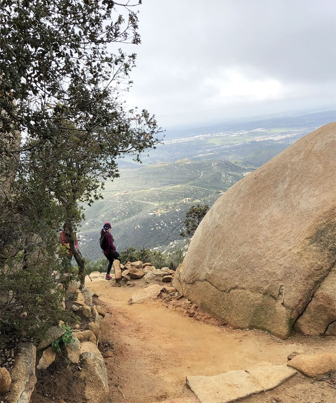 Potato Chip Rock Hike via Mt. Woodson Trail Trails Near Me